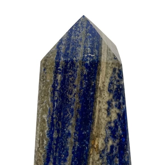 Lapis Lazuli, Large Point, Obelisk, Over 1 Pound, Polished Crystal, Mineral Coll - Picture 7 of 10